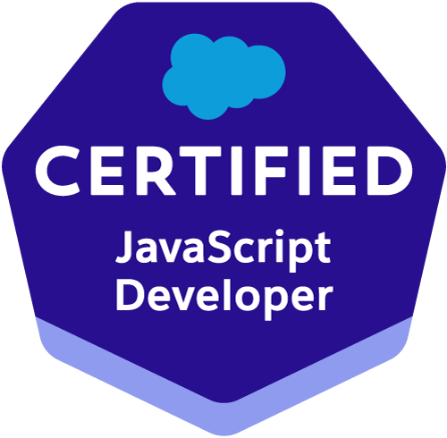 Salesforce Certified JavaScript Developer I